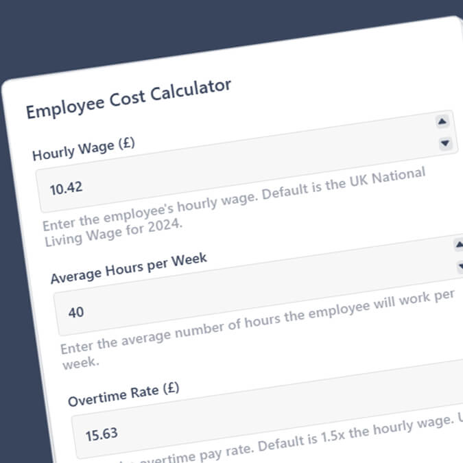 Tools Cost Estimator